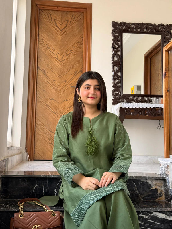 Minsha Lawn 2PC Suit