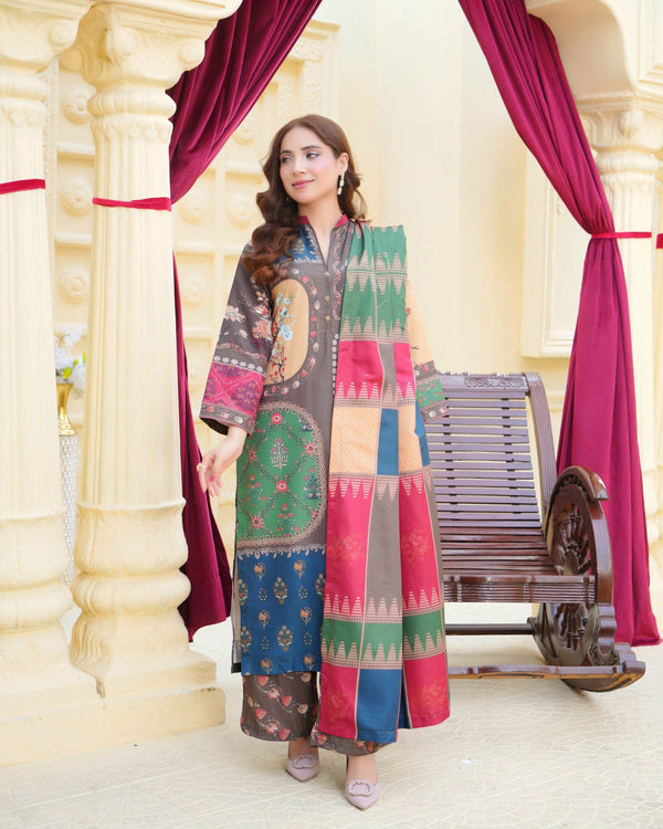 Erum Digital Print 3pc