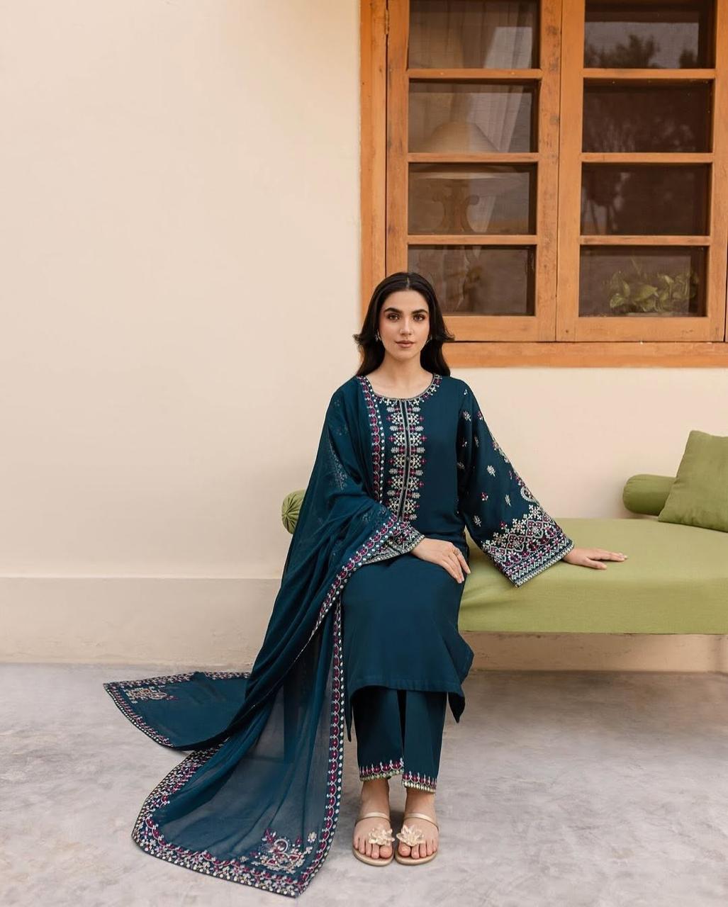 Adaab Lawn 3pc