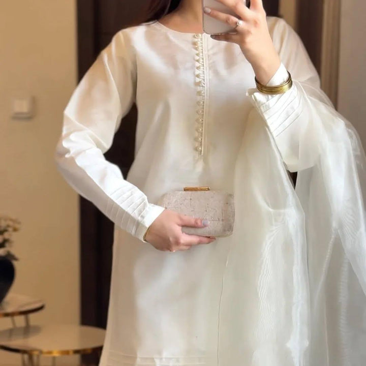 Farshi Shalwar 3pc - Riwaiti Rang
