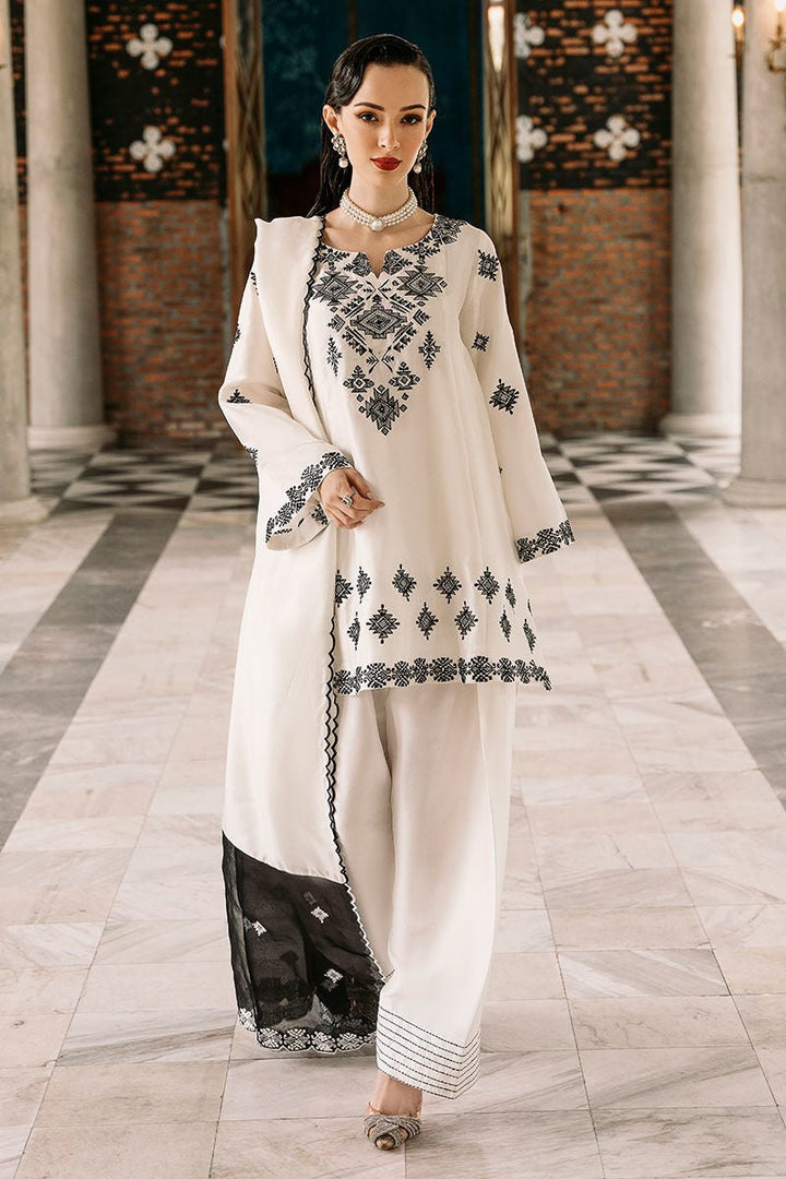 Juna Lawn Emb 3pc - Riwaiti Rang